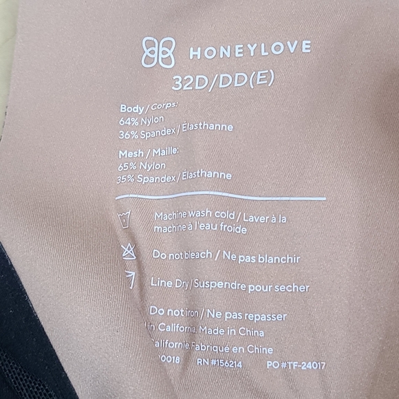 Honeylove Crossover V neck soft form bra size 32 - Picture 5 of 7